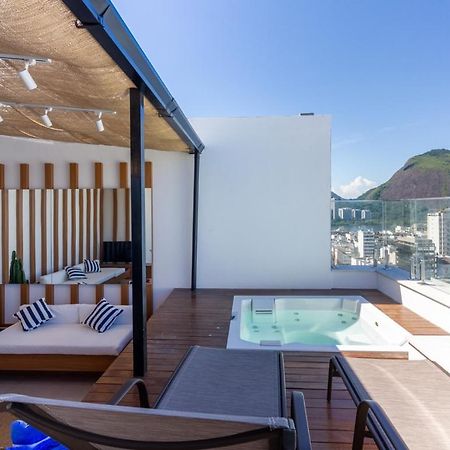 리오데자네이루 Tabas - Edificio Wave Com Vista Pro Mar Em Ipanema 아파트 외부 사진