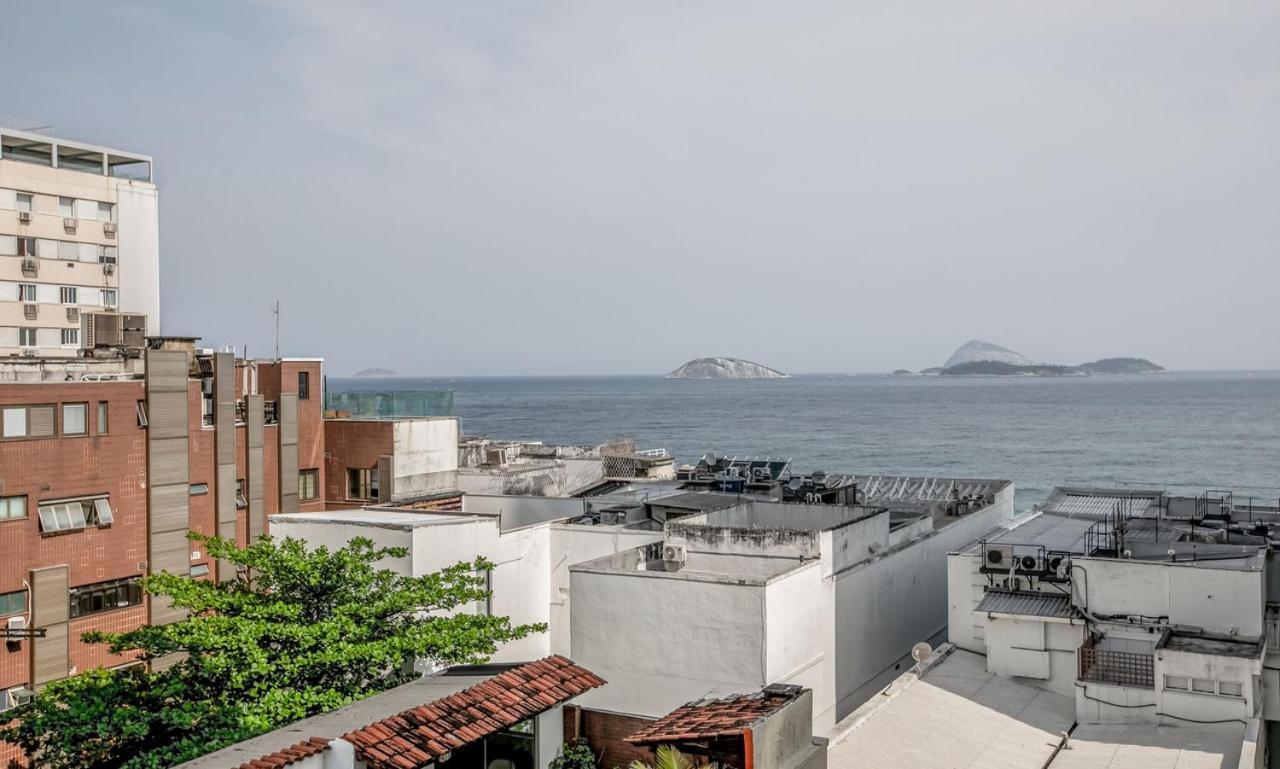 리오데자네이루 Tabas - Edificio Wave Com Vista Pro Mar Em Ipanema 아파트 외부 사진
