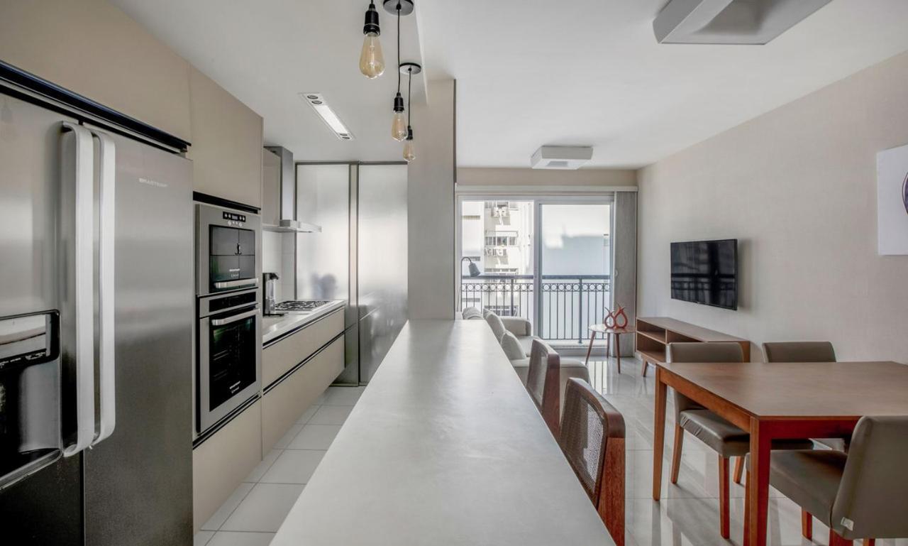 리오데자네이루 Tabas - Edificio Wave Com Vista Pro Mar Em Ipanema 아파트 외부 사진