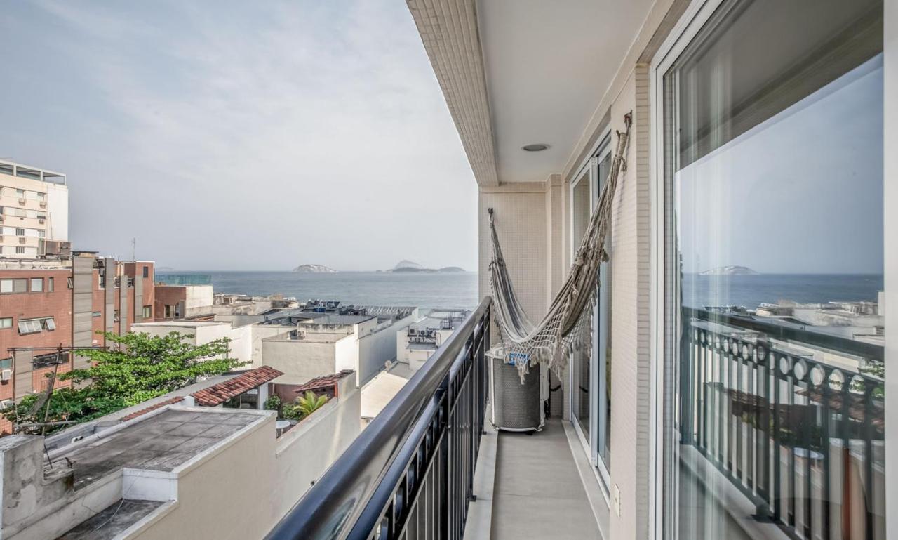 리오데자네이루 Tabas - Edificio Wave Com Vista Pro Mar Em Ipanema 아파트 외부 사진