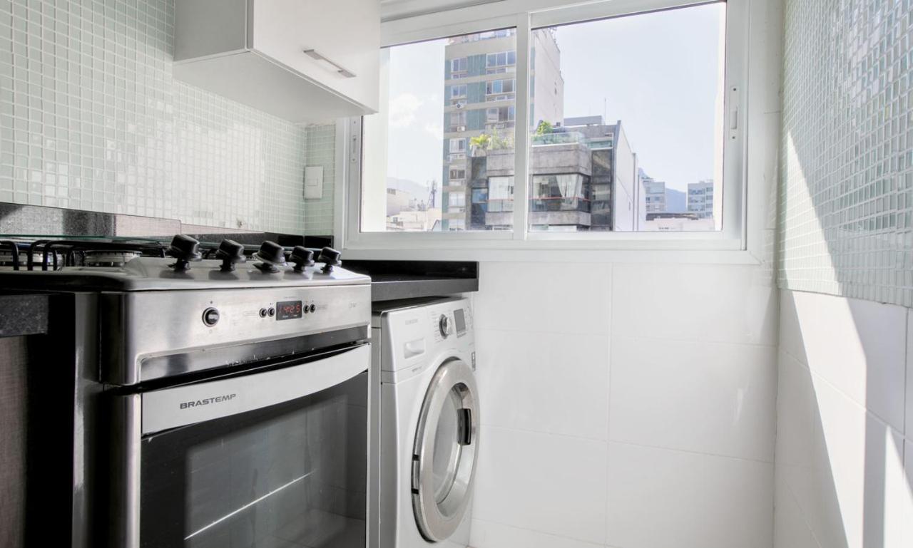 리오데자네이루 Tabas - Edificio Wave Com Vista Pro Mar Em Ipanema 아파트 외부 사진