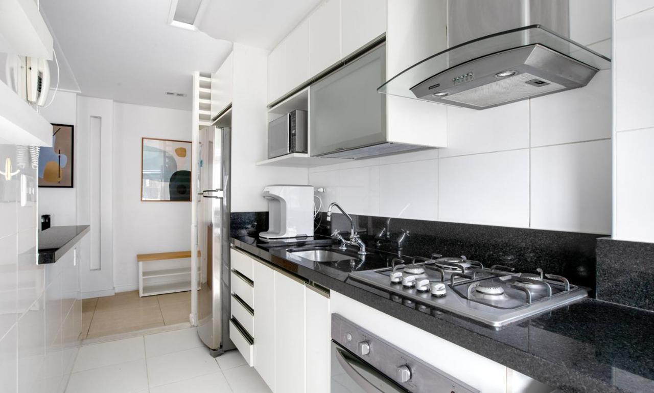 리오데자네이루 Tabas - Edificio Wave Com Vista Pro Mar Em Ipanema 아파트 외부 사진