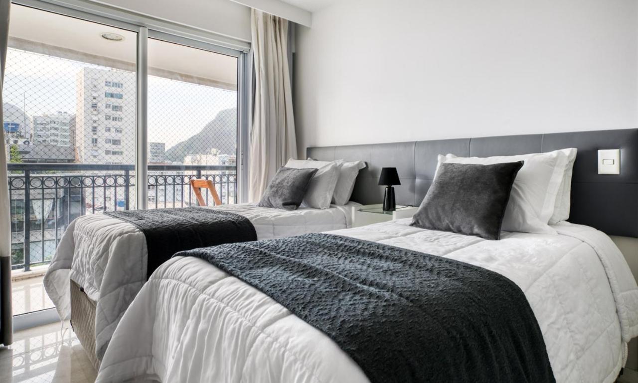 리오데자네이루 Tabas - Edificio Wave Com Vista Pro Mar Em Ipanema 아파트 외부 사진