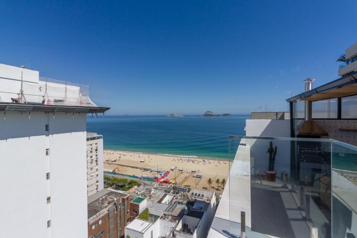 리오데자네이루 Tabas - Edificio Wave Com Vista Pro Mar Em Ipanema 아파트 외부 사진