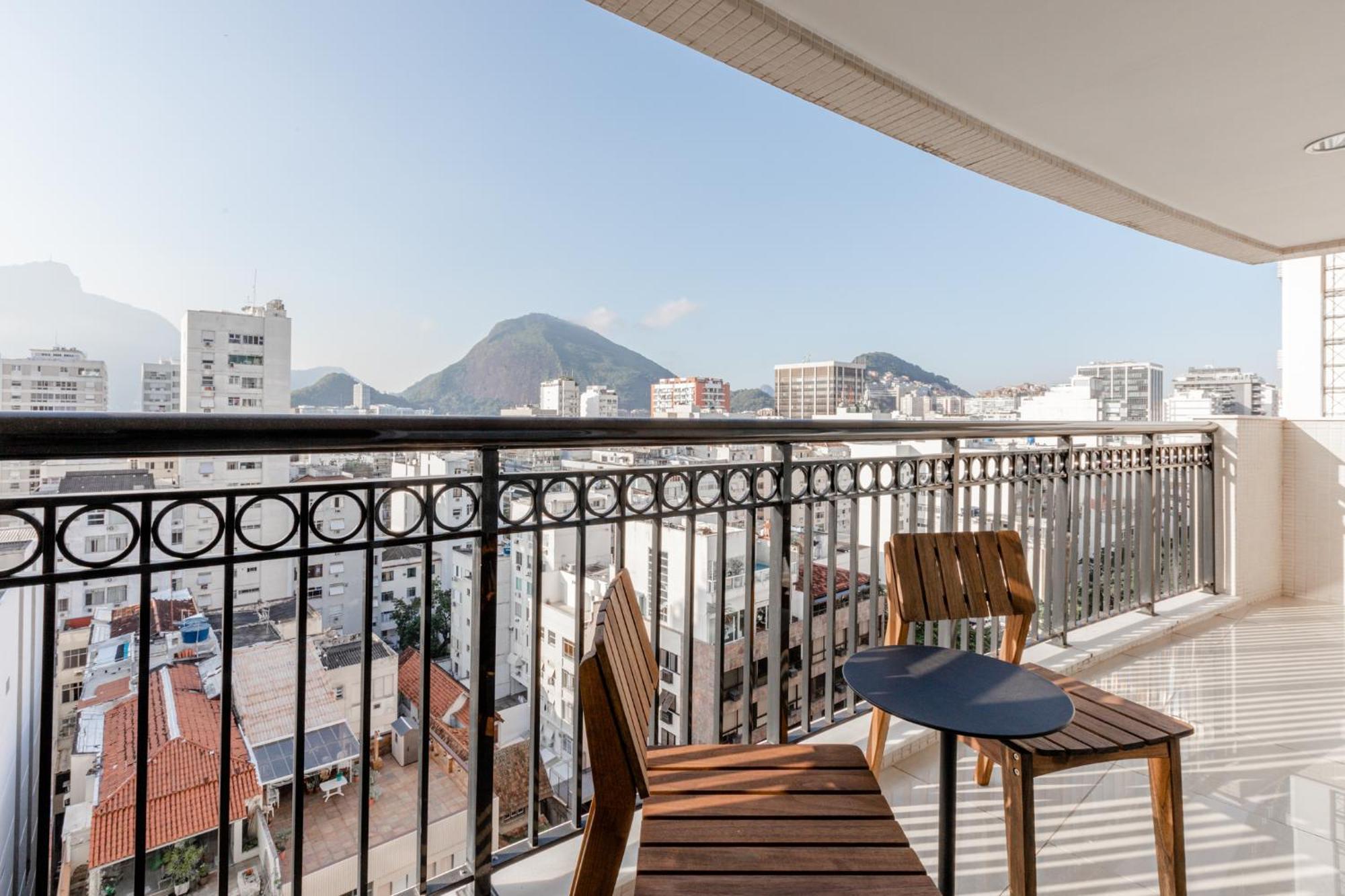 리오데자네이루 Tabas - Edificio Wave Com Vista Pro Mar Em Ipanema 아파트 외부 사진
