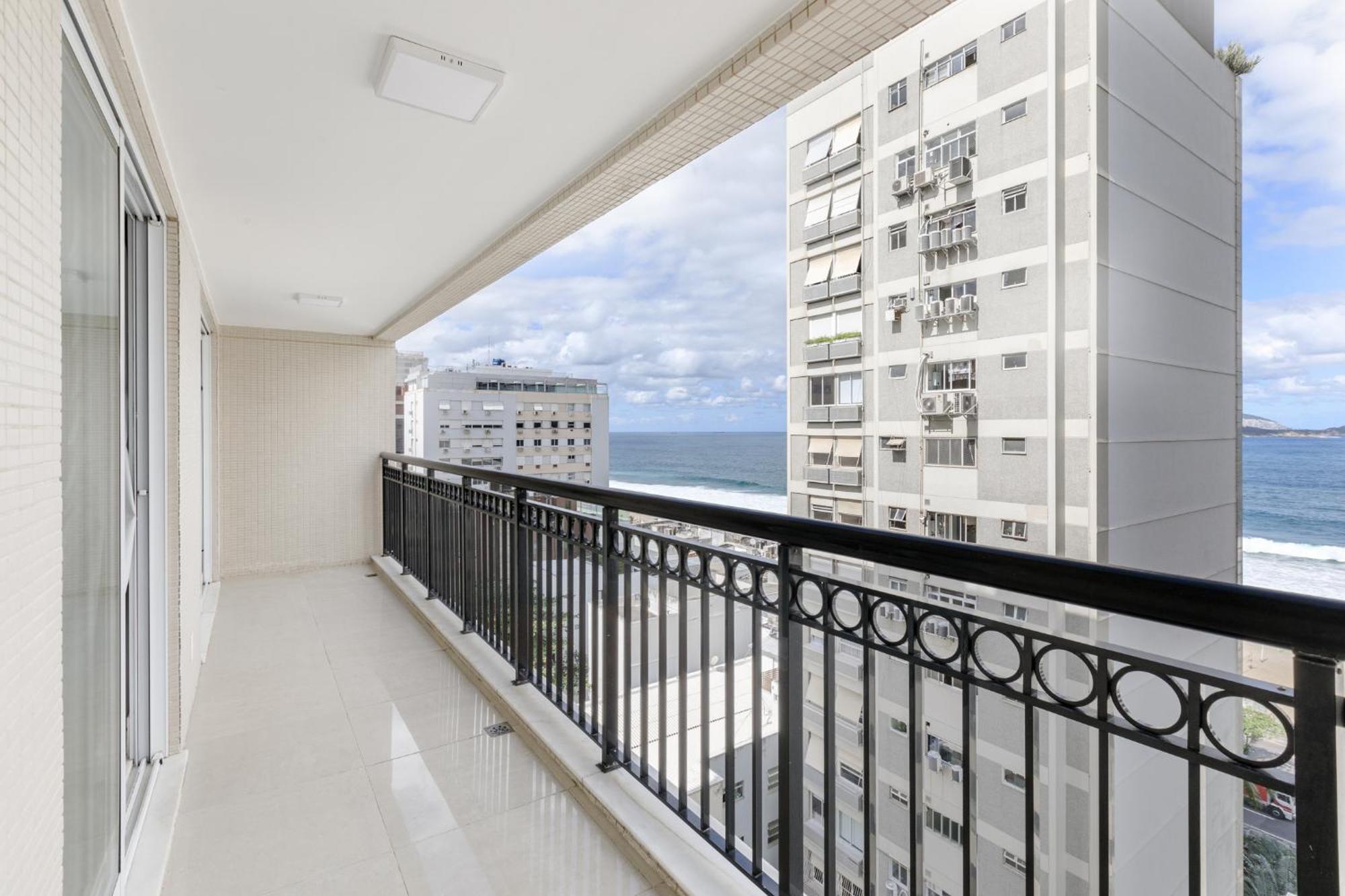 리오데자네이루 Tabas - Edificio Wave Com Vista Pro Mar Em Ipanema 아파트 외부 사진