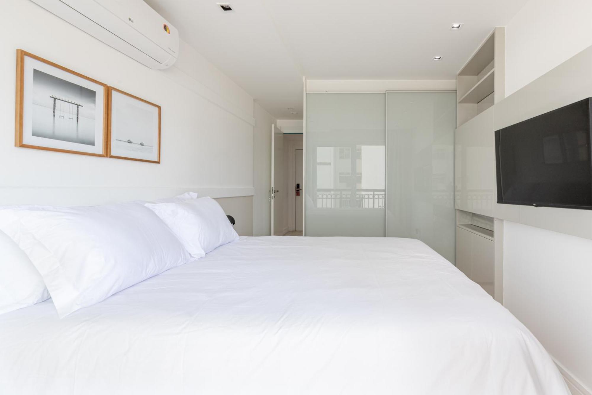 리오데자네이루 Tabas - Edificio Wave Com Vista Pro Mar Em Ipanema 아파트 외부 사진